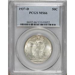 1937-D 50C MS66 PCGS.