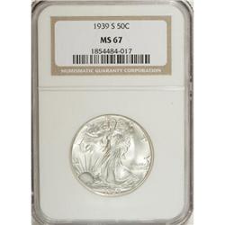 1939-S 50C MS67 NGC.