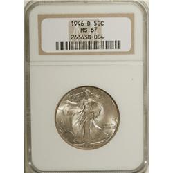 1946-D 50C MS67 NGC.