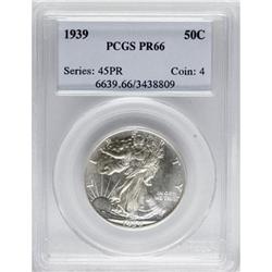 1939 50C PR66 PCGS.
