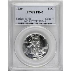 1939 50C PR67 PCGS.