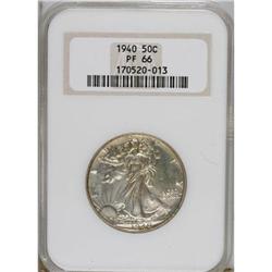1940 50C PR66 NGC.