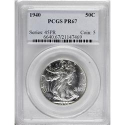 1940 50C PR67 PCGS.