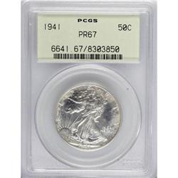 1941 50C PR67 PCGS.