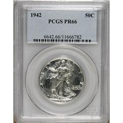 1942 50C PR66 PCGS.