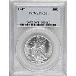 1942 50C PR66 PCGS.