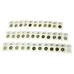 Complete Set of Business Strike Franklin Halves