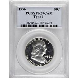 1956 50C Type One PR67 Cameo PCGS.