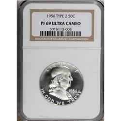 1956 50C Type Two PR69 Ultra Cameo NGC.