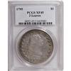 Image 3 : 1795 $1 Flowing Hair, Three Leaves XF45 PCGS.
