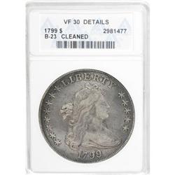 1799 $1 8x5 Stars--Cleaned--ANACS. VF30