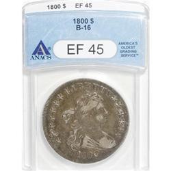 1800 $1 XF45 ANACS.
