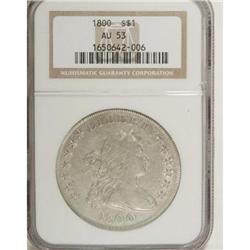 1800 $1 AU53 PCGS.