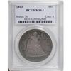 Image 1 : 1843 $1 MS63 PCGS.