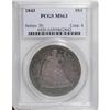 Image 3 : 1843 $1 MS63 PCGS.