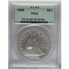 Image 3 : 1868 $1 PR62 PCGS.