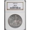 Image 1 : 1878-S T$1 MS63 NGC.