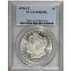 Image 1 : 1878-CC $1 MS65 Prooflike PCGS.