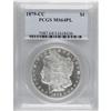 Image 3 : 1879-CC $1 MS64 Prooflike PCGS.