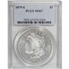 Image 1 : 1879-S $1 MS67 PCGS.