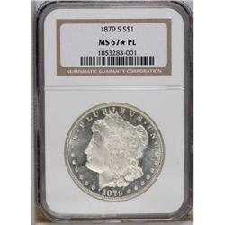 1879-S $1 MS67 Prooflike NGC.