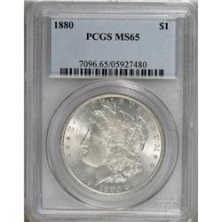1880 $1 MS65 PCGS.