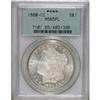 Image 1 : 1880-CC $1 MS65 Prooflike PCGS.