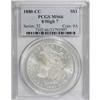 Image 1 : 1880-CC $1 8 Over High 7 MS66 PCGS.
