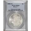 Image 1 : 1880-CC $1 8 Over Low 7 MS65 PCGS.