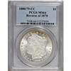 Image 1 : 1880/79-CC $1 Reverse of 1878 MS64 PCGS.