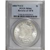 Image 3 : 1880/79-CC $1 Reverse of 1878 MS66 PCGS.