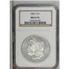 Image 1 : 1880-S $1 MS67 Prooflike NGC.