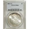 Image 1 : 1881-CC $1 MS66 PCGS.