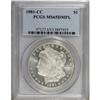 Image 3 : 1881-CC $1 MS65 Deep Mirror Prooflike PCGS.
