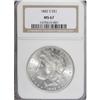 Image 1 : 1882-S $1 MS67 NGC.