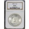 Image 1 : 1883-CC $1 MS66 NGC.