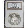 Image 1 : 1883-CC $1 MS65 Deep Mirror Prooflike NGC.