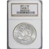 Image 1 : 1883-S $1 MS65 NGC.