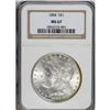 Image 3 : 1884 $1 MS67 NGC.
