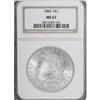 Image 1 : 1884 $1 MS67 NGC.