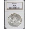Image 1 : 1884-O $1 MS67 NGC.