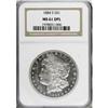 Image 3 : 1884-S $1 MS61 Deep Mirror Prooflike NGC.