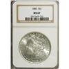 Image 1 : 1885 $1 MS67 NGC.