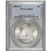 Image 1 : 1885-CC $1 MS65 PCGS.
