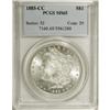 Image 1 : 1885-CC S$1 MS65 PCGS. VAM-2, R.3. A scarce date in te