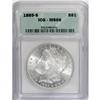 Image 1 : 1885-S $1 MS66 ICG.