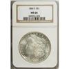 Image 1 : 1886-S $1 MS66 NGC.