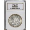 Image 1 : 1887 $1 MS67 NGC.