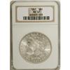 Image 1 : 1887 $1 MS67 NGC.