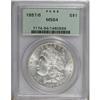 Image 1 : 1887/6 $1 MS64 PCGS.